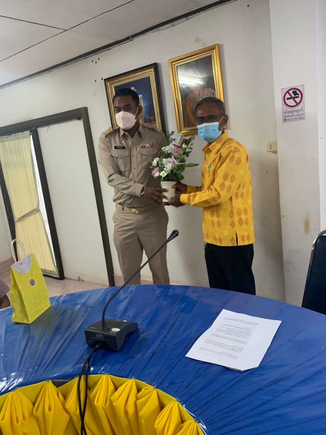 ร่วมแสดงความยินดีและต้อนรับ นายเอกลักษณ์ พลการ